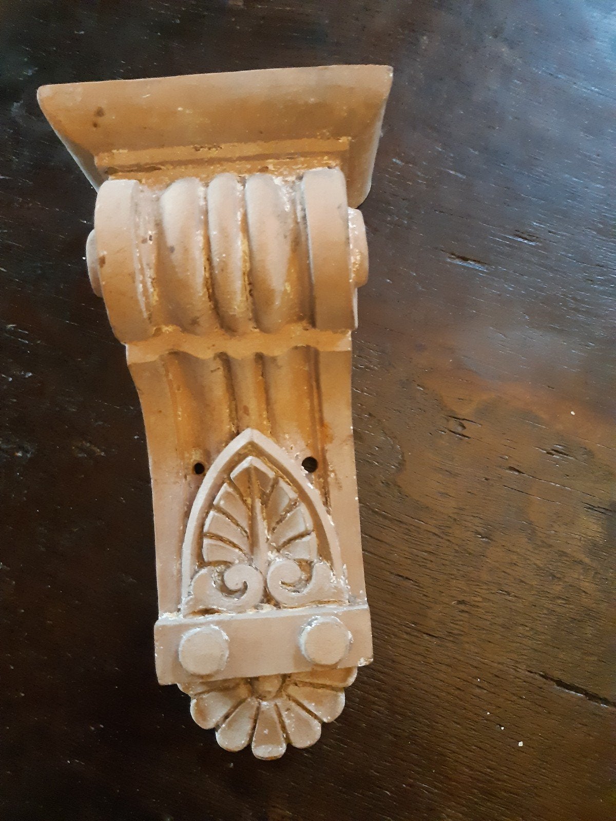 antieke aardewerk console in orginele kleur, Ophalen of Verzenden