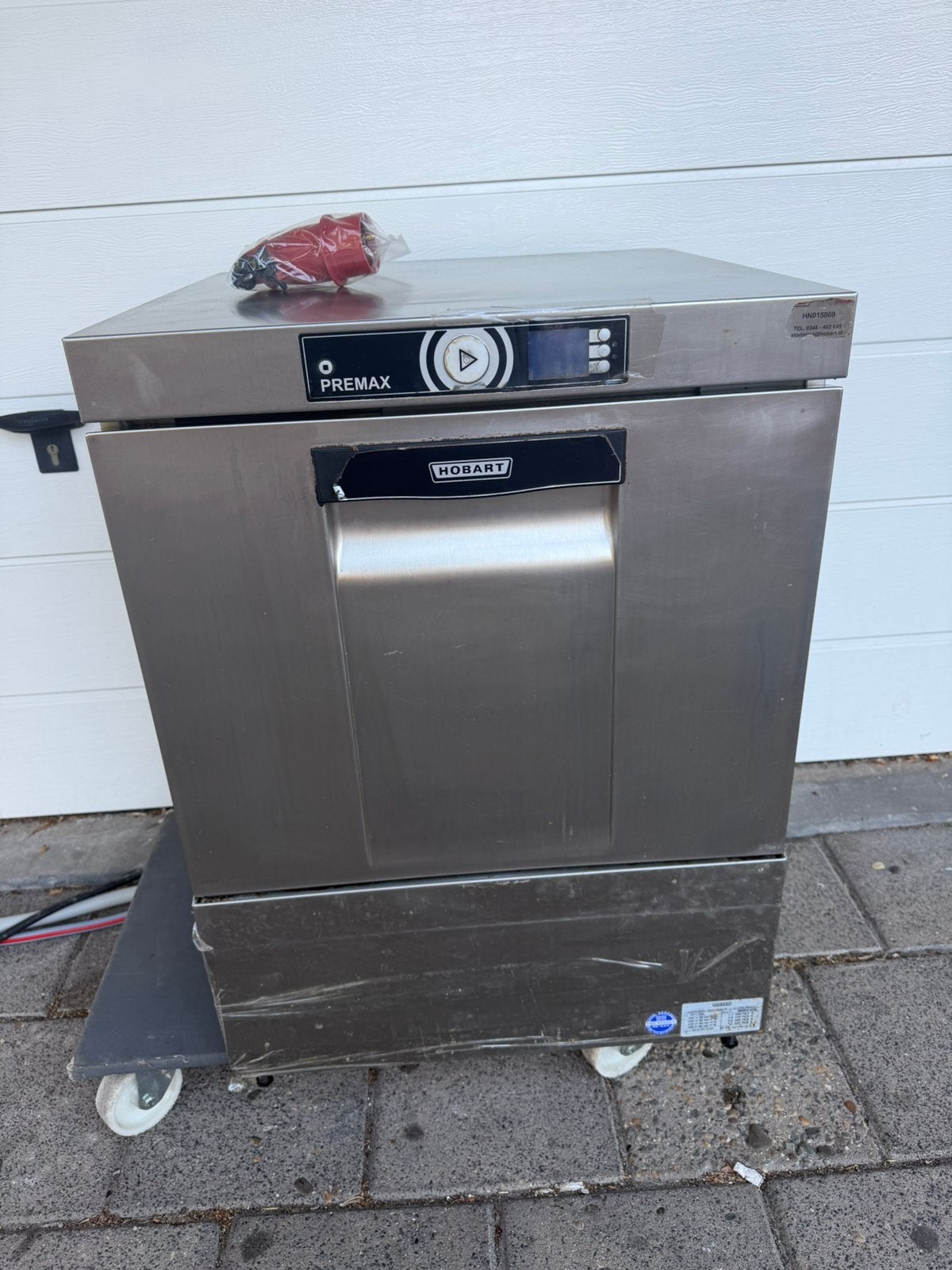 Hobart Vaatwasmachine Professioneel krachtstroom, Ophalen, 60 cm of meer