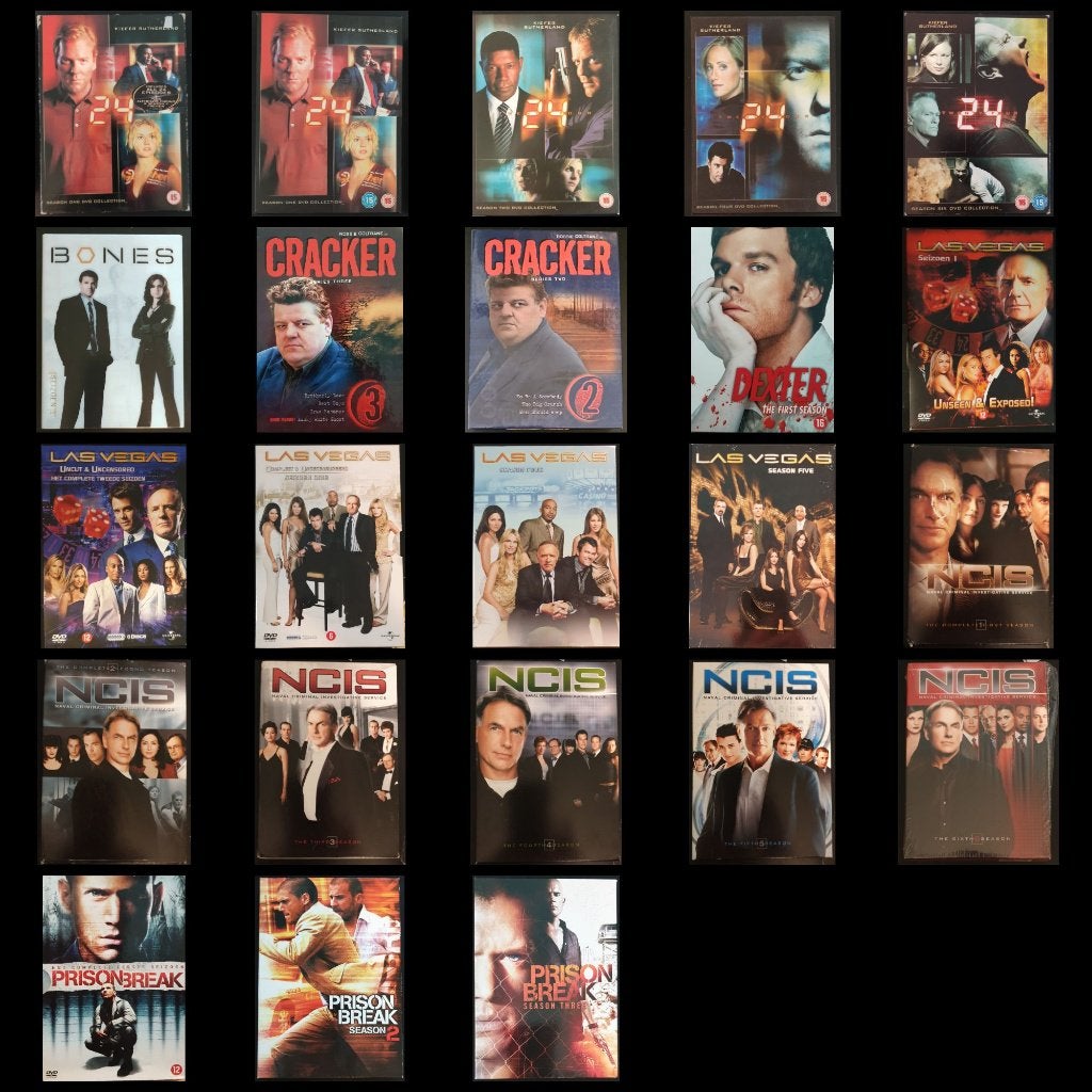 DVD boxsets - tv shows - diverse - #2 - zie omschrijving, Alle leeftijden, Ophalen, Gebruikt, Actie en Avontuur