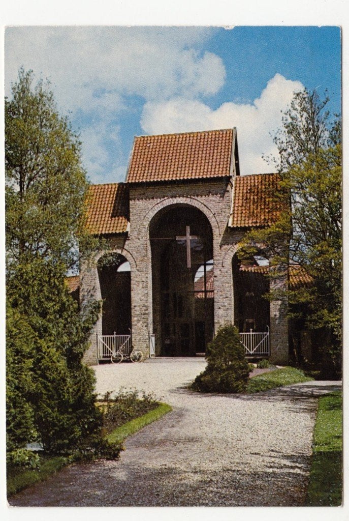 Dokkum- Bonifatiuspark- Gelopen 1973, Verzenden, 1960 tot 1980, Gelopen, Friesland