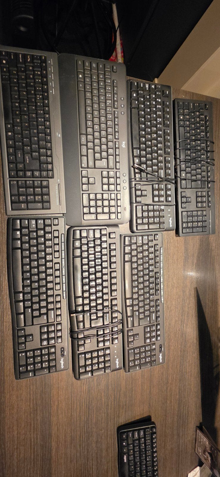 7 Toetsenborden en 5 Muis-sets - Logitech diverse modellen, Computers en Software, Ophalen of Verzenden, Gebruikt, Multimediatoetsen