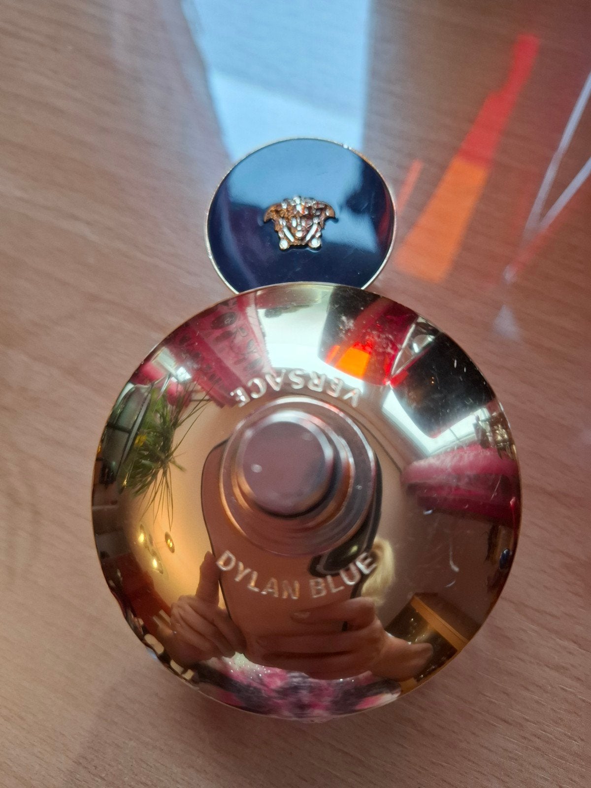 Versace Dylan Blue Eau de Parfum Tester 100ml (bijna vol), Verzenden, Zo goed als nieuw