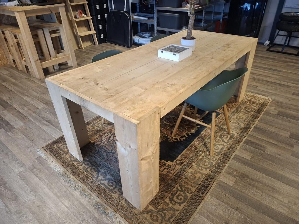 Eettafel, Ophalen, Rechthoekig, 150 tot 200 cm, 50 tot 100 cm