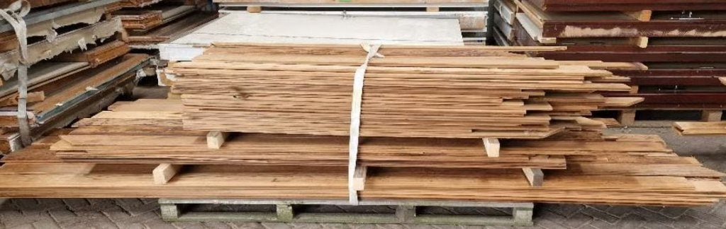 Red cedar redcedar rode ceder kraalschroten schroten ( 352 ), Doe-het-zelf en Verbouw, Hout en Planken, Ophalen, Gebruikt, Minder dan 25 mm