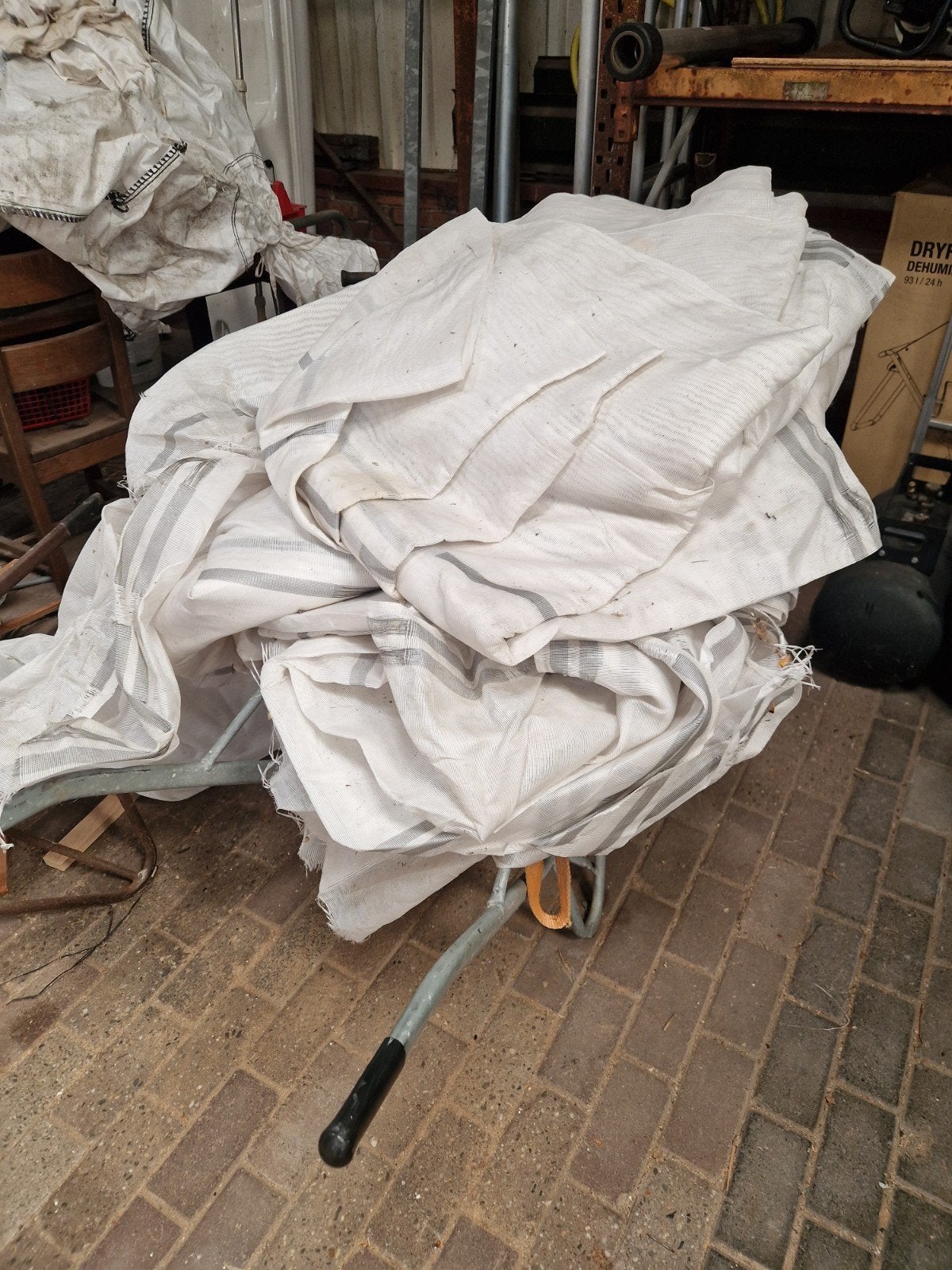 Windvangers / Windschermen  Steiger, Ophalen, Gebruikt