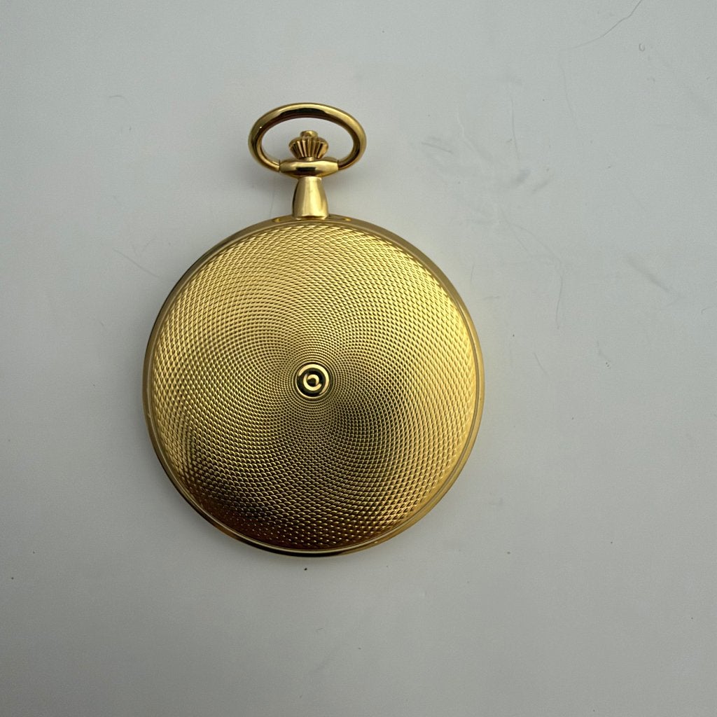 Tissot - T-Pocket Savonnette Quartz - Gold PVD -Pocket Watch, Zakhorloge, Staal, Tissot, 1960 of later