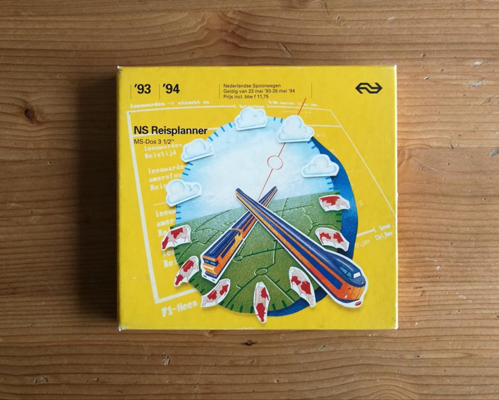 NS reisplanner '93 - '94 (uit 1993!), NS, Nieuw, Ophalen of Verzenden, Nederland