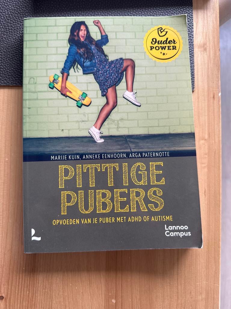 Marije Kuin - Pittige pubers, Marije Kuin; Anneke Eenhoorn; Arga Paternotte, Ophalen of Verzenden, Ontwikkelingspsychologie, Zo goed als nieuw