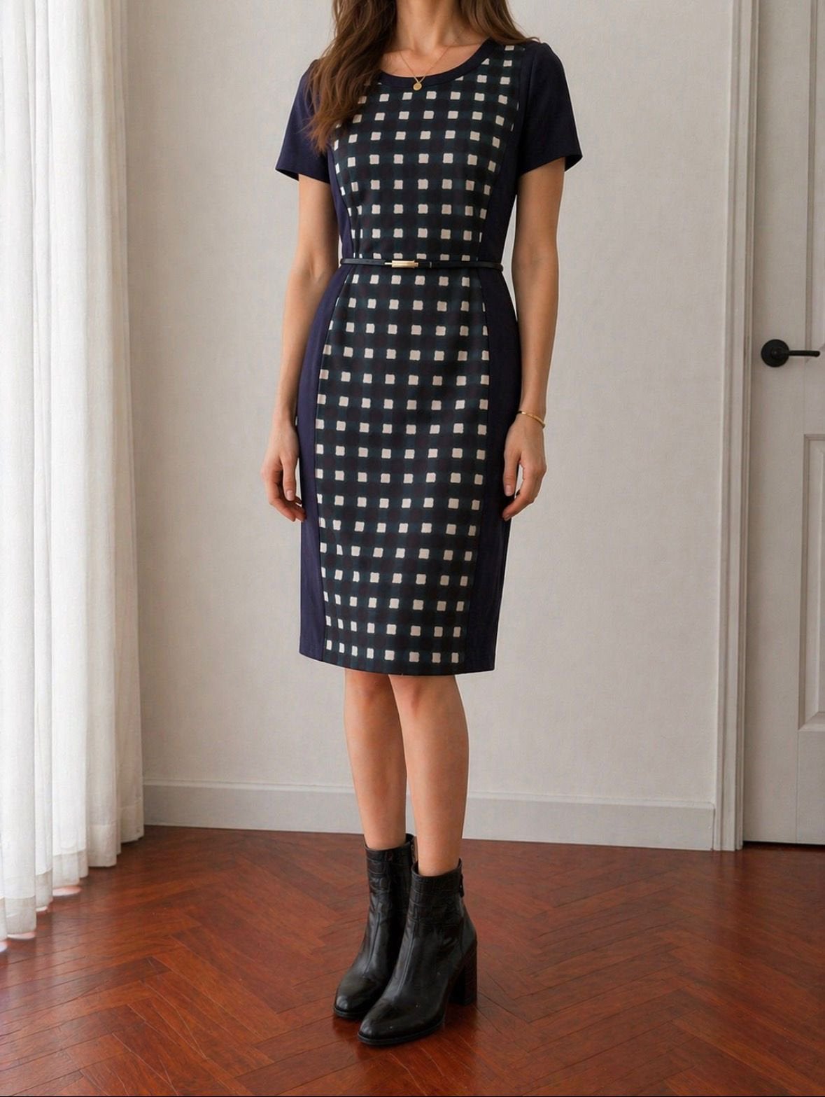 Super leuke spirit jurk maat m, Kleding | Dames, Jurken, Blauw, Zo goed als nieuw, Knielengte, Ophalen