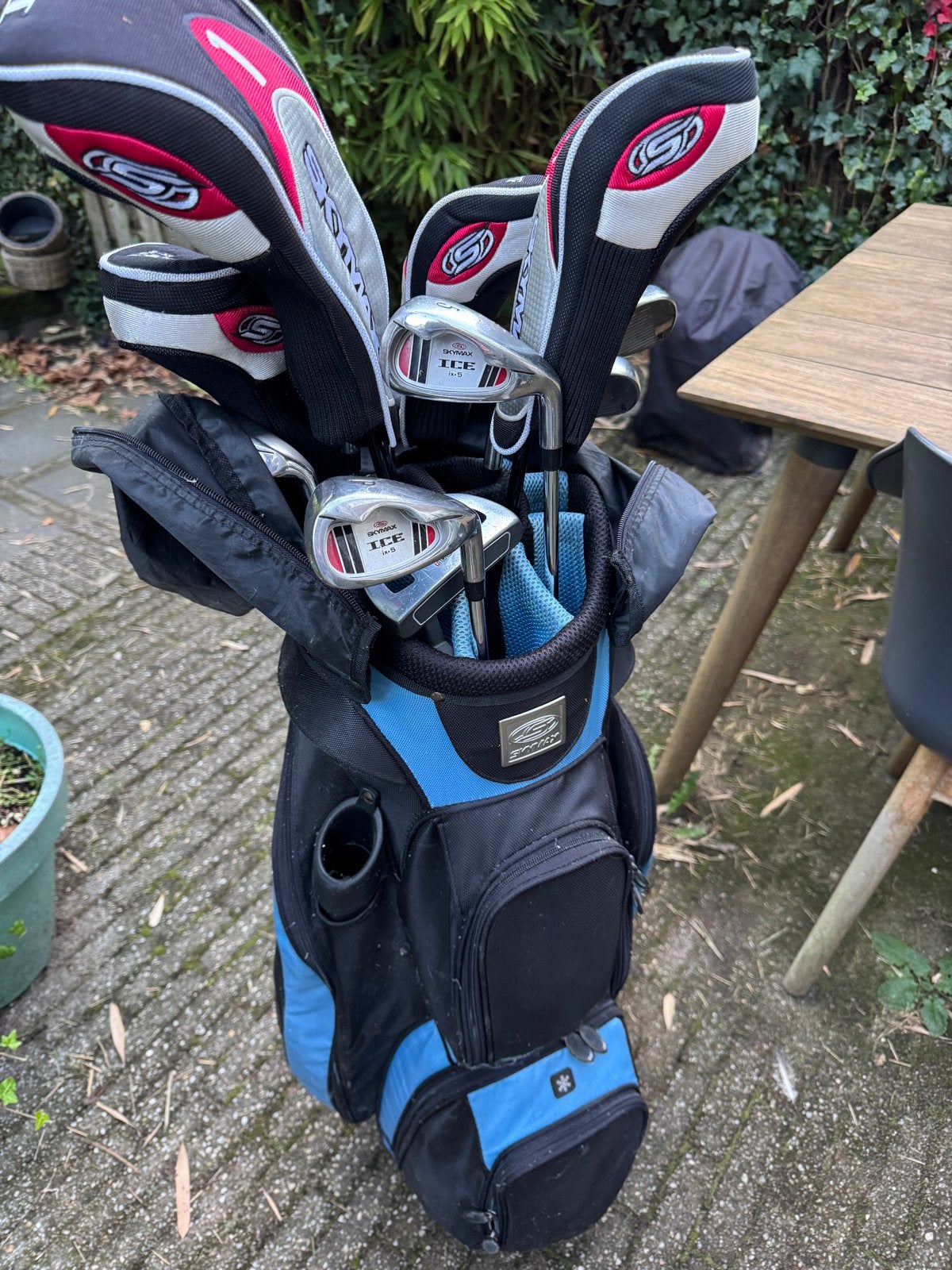 Complete golfset met tas en trolley - Ideaal voor beginners, Ophalen, Gebruikt, Set, Overige merken