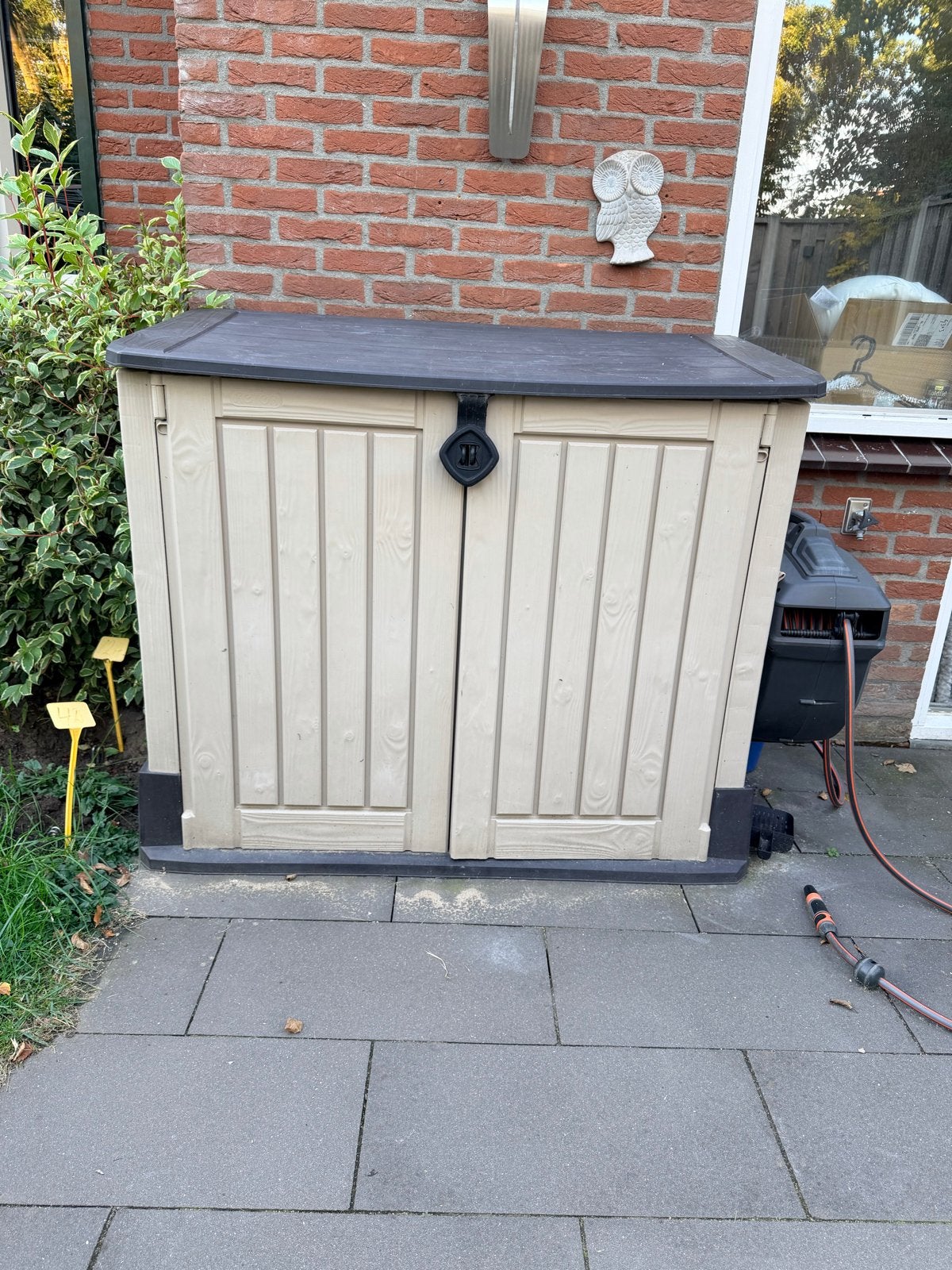 Keter Tuinkast - Handige Opbergruimte voor Buiten, Tuin en Terras, Ophalen, Zo goed als nieuw, Kunststof, Overige typen