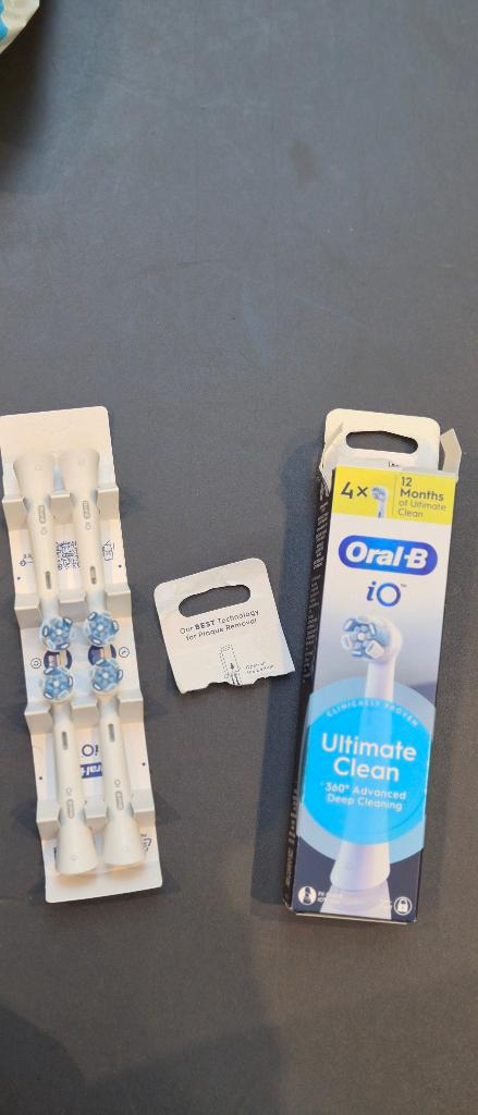 Oral B IO Ultimate Clean 4 stuks, Witgoed en Apparatuur, Ophalen, Nieuw, Mondverzorging