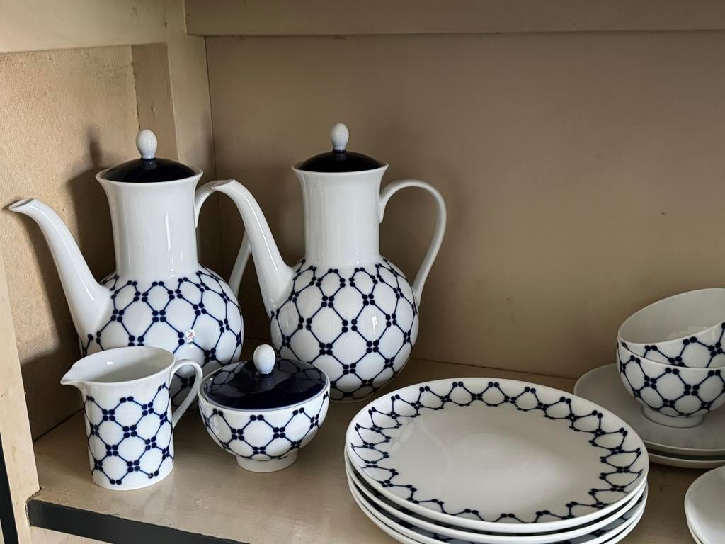 Retro vintage Melitta Roma Saphir servies, Ophalen of Verzenden