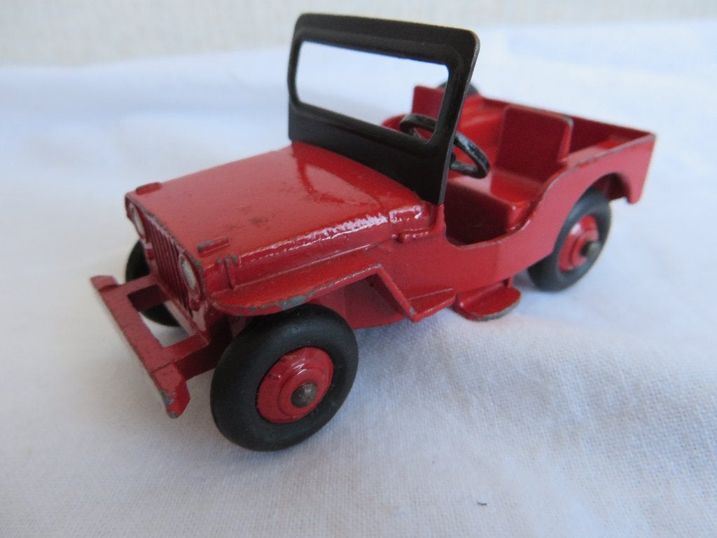 Dinky Toys Jeep 25 Y, Ophalen of Verzenden, Zo goed als nieuw, Auto, Dinky Toys