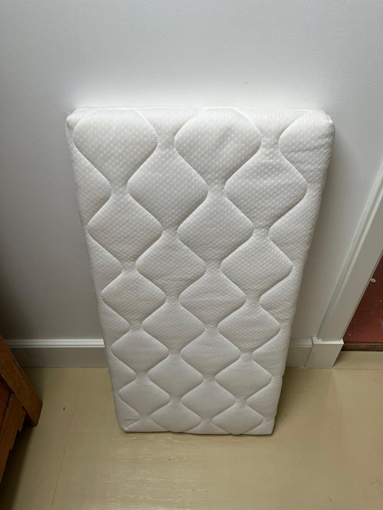 Wiegmatras 40x80 inclusief molton, Zo goed als nieuw, Matras, Eenpersoons, 70 cm of minder
