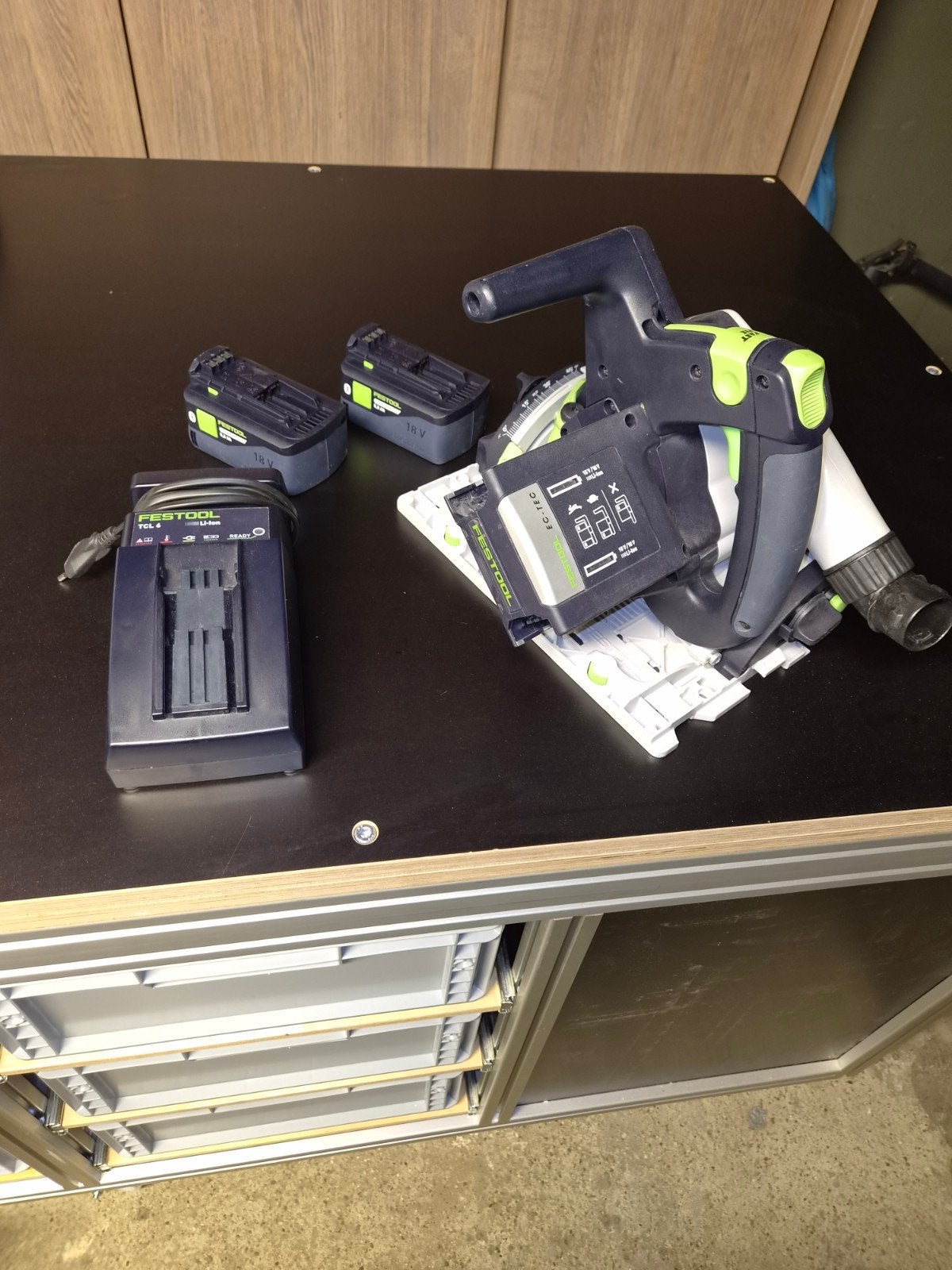 Nieuwe Festool invalzaag TS55 met 2x 5 ah nieuwe accus lader, Invalzaag, Nieuw, Ophalen of Verzenden, 30 tot 70 mm