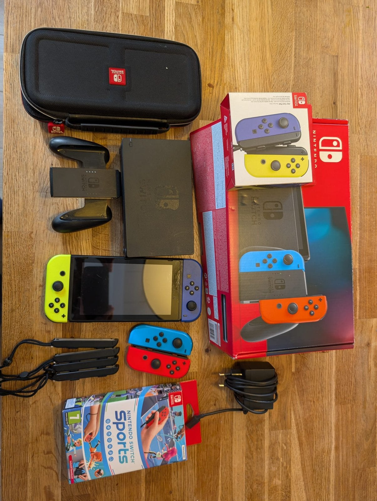 Nintendo switch met Nintendo sports en meer!, Gebruikt, Ophalen of Verzenden, Met harde schijf, Switch Original
