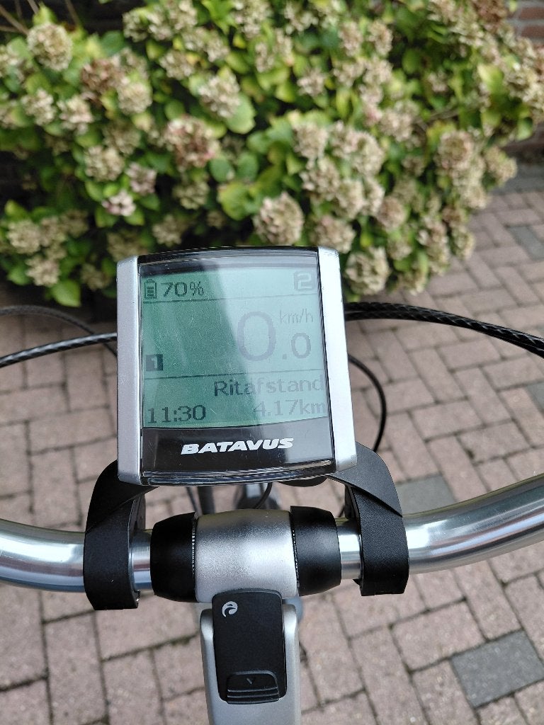 Herenfiets, Ophalen, Gebruikt, Batavus, 50 km per accu of meer