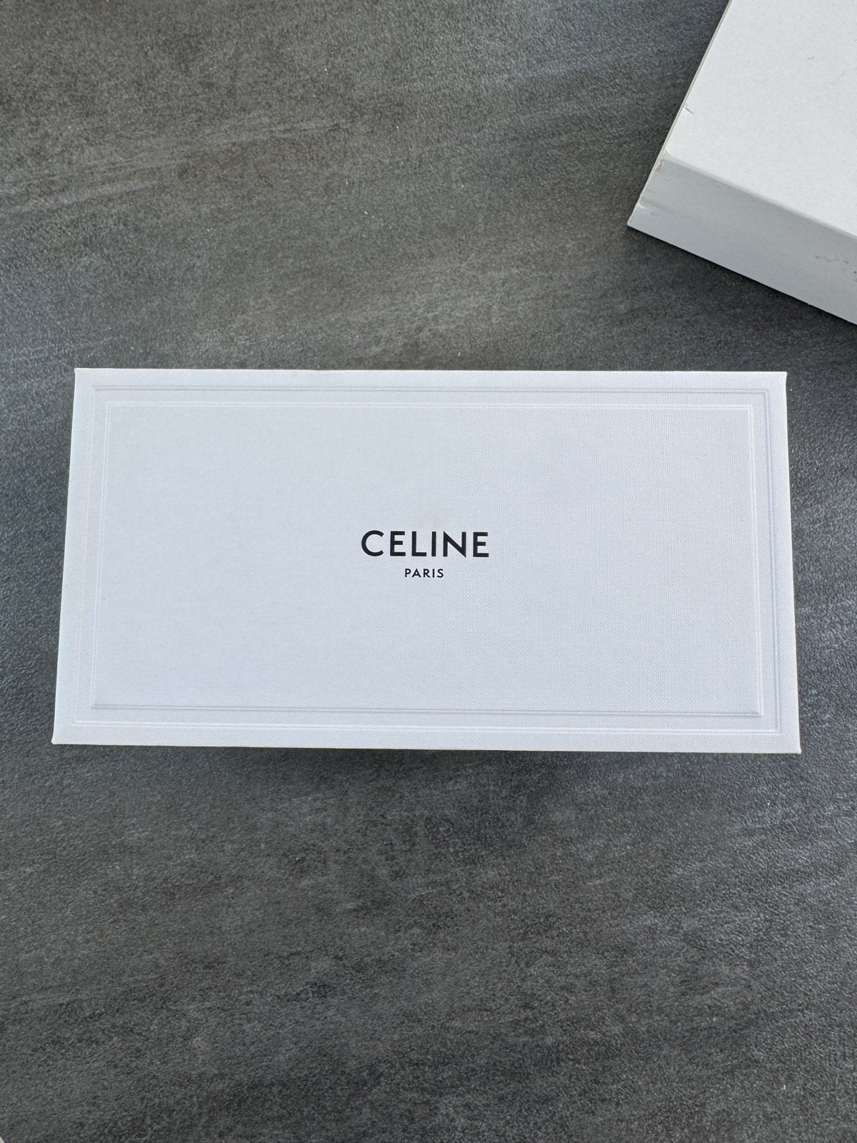 CELINE St Tropez White Glasses Case Eyewear Pouch Luxury, Ophalen of Verzenden, Nieuw, Wit, Handtas