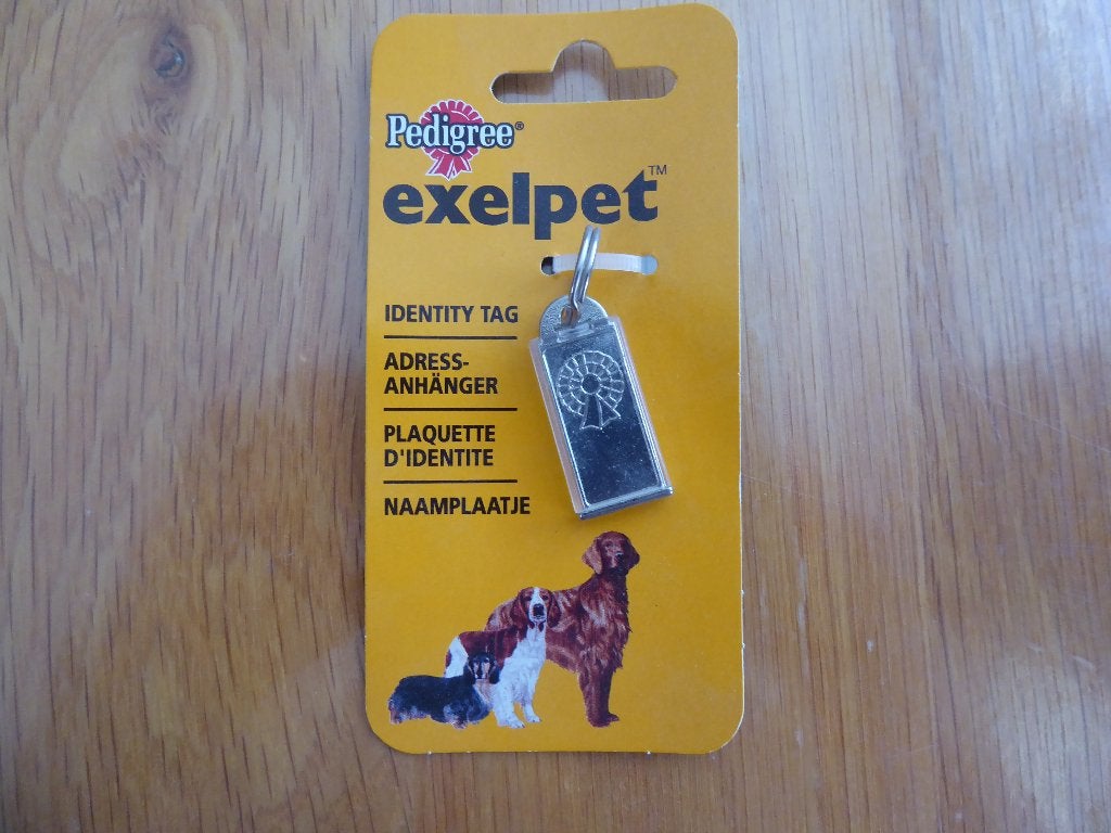 naamplaatje, Dieren en Toebehoren, Ophalen of Verzenden, Nieuw, Hondenriem-accessoire