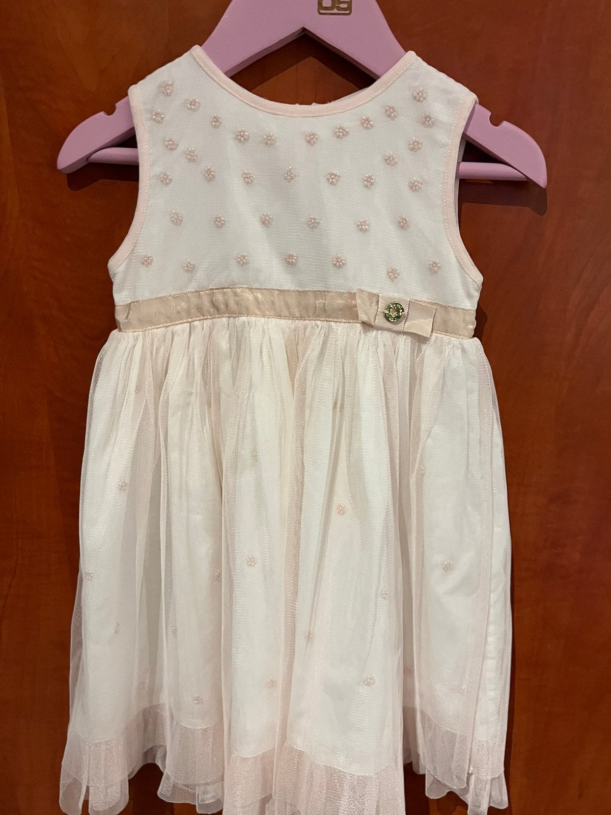 TWINSET jurk met kant maar 80  origineel ZGAN, Meisje, Jurkje of Rokje, Ophalen of Verzenden, Zo goed als nieuw