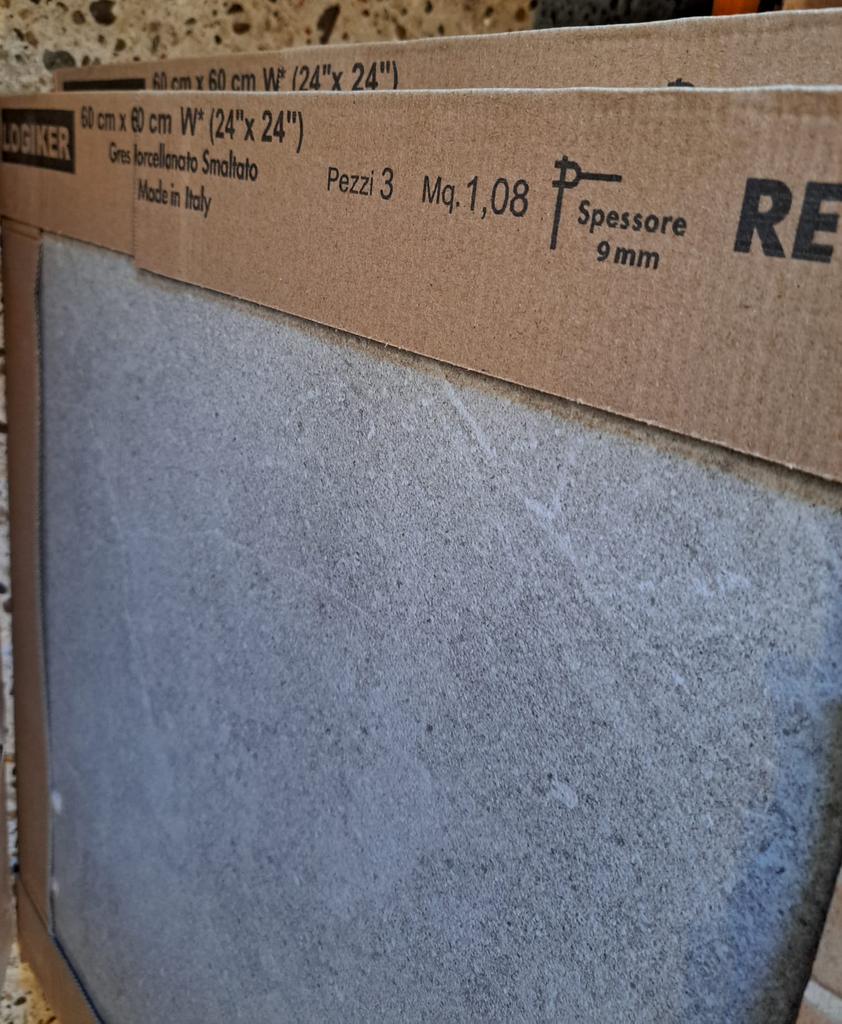 Tegels badkamer, Ophalen, 60 cm of meer, Keramiek, Nieuw