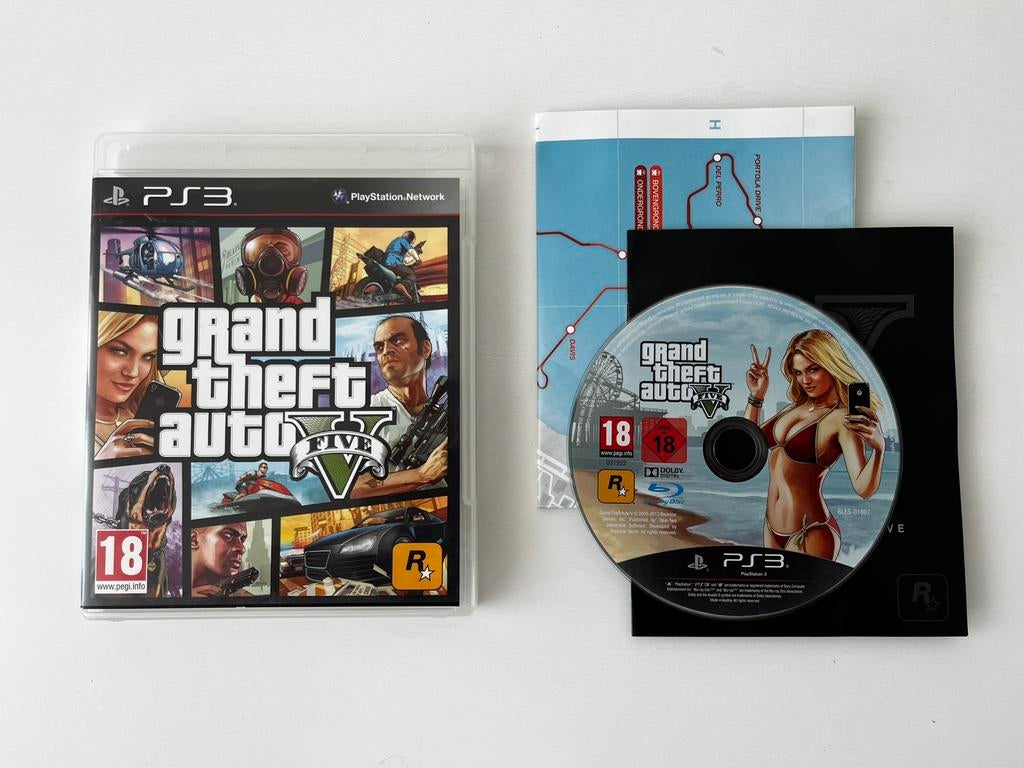 GTA V compleet, Avontuur en Actie, Vanaf 18 jaar, 1 speler, Ophalen of Verzenden