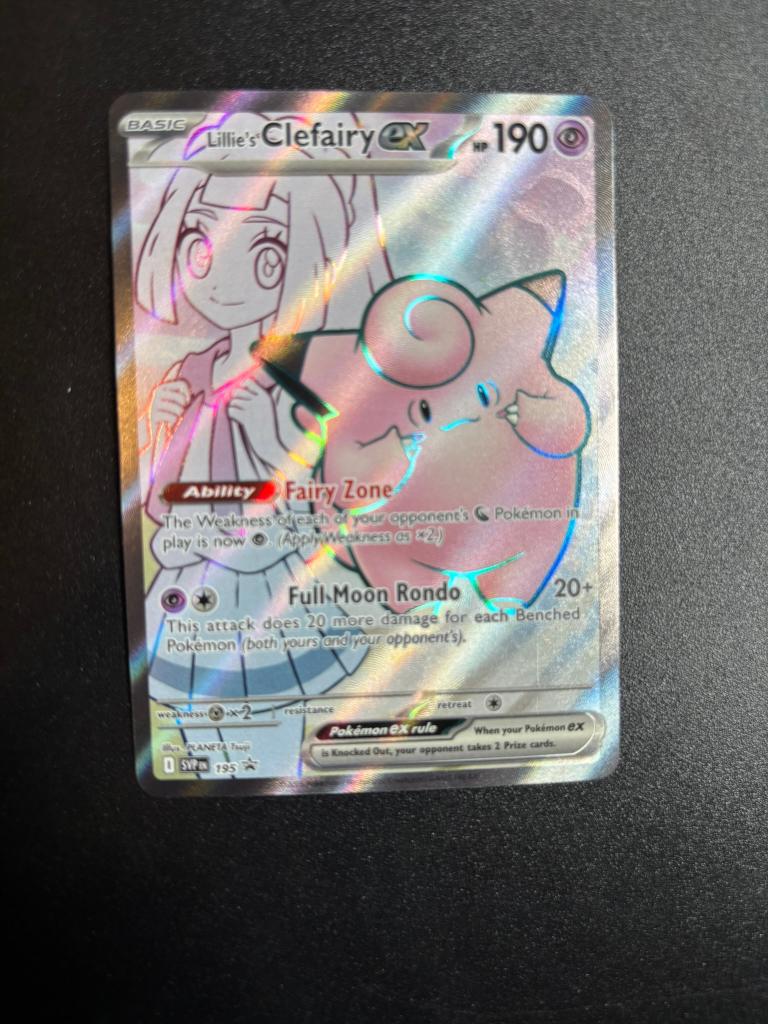 Lillie's Clefairy ex (SVP 195), Ophalen of Verzenden, Zo goed als nieuw