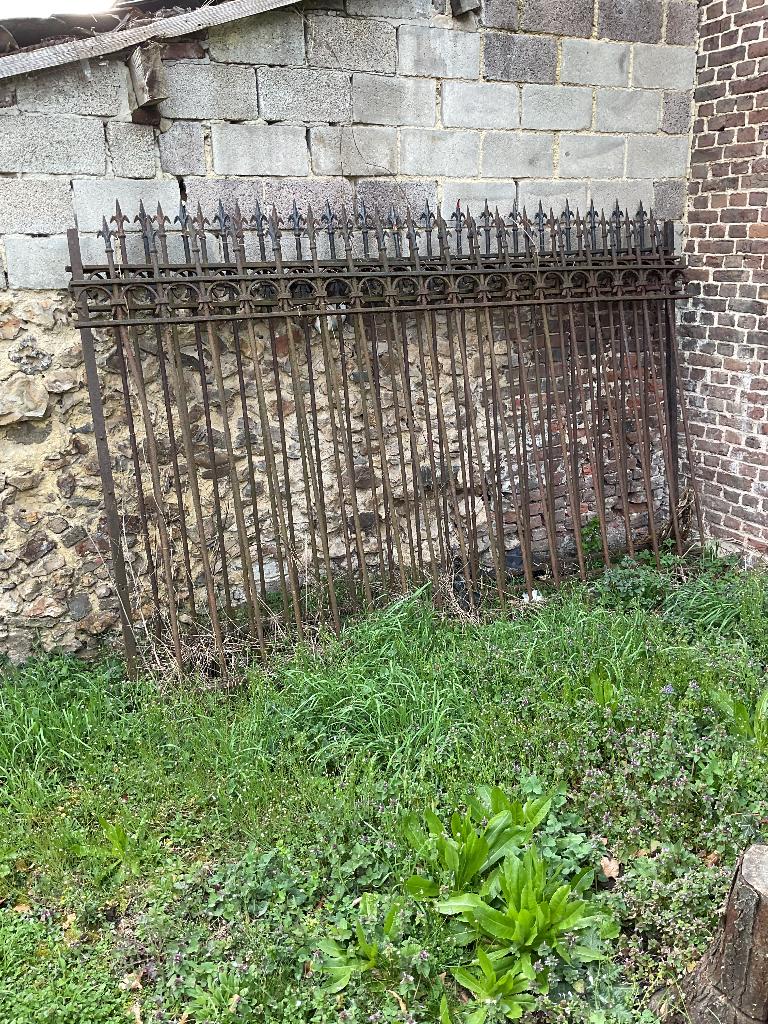 Smeedijzeren landhekken, Ophalen, Gebruikt, IJzer, Sierhekwerk
