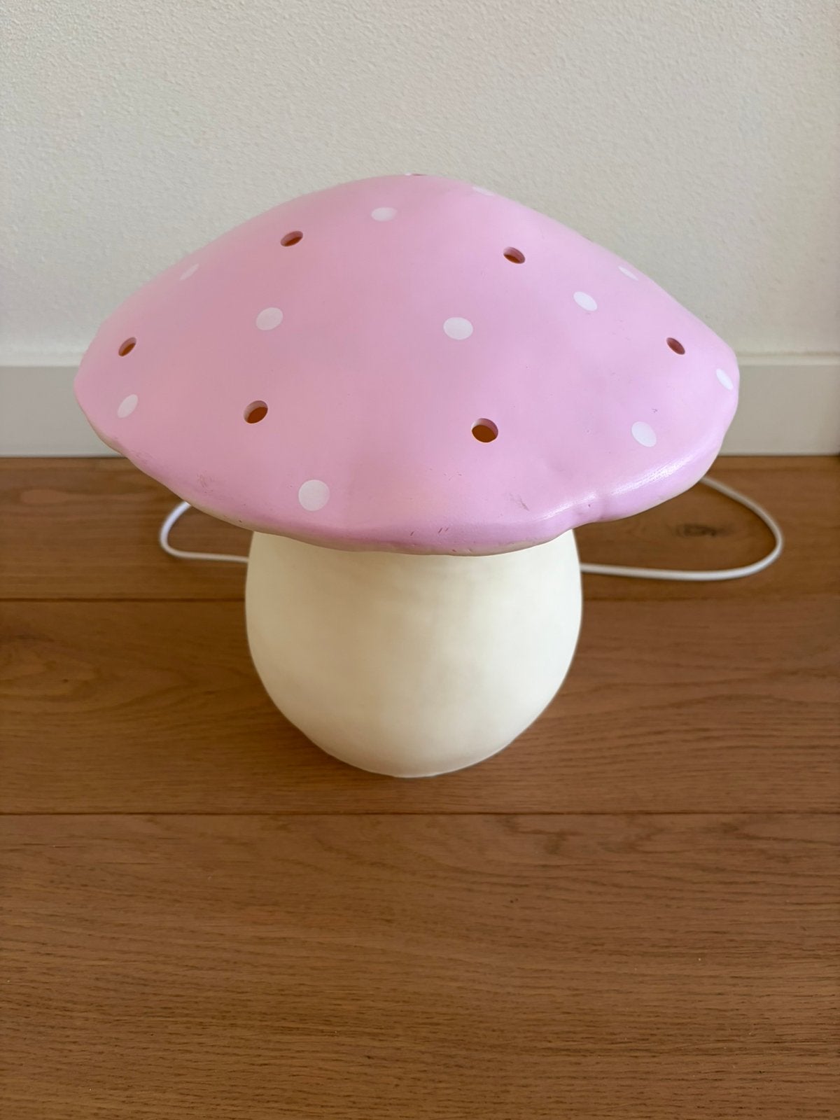 Heico lichtroze paddenstoel lamp, Kinderen en Baby's, Ophalen, Zo goed als nieuw, Lamp