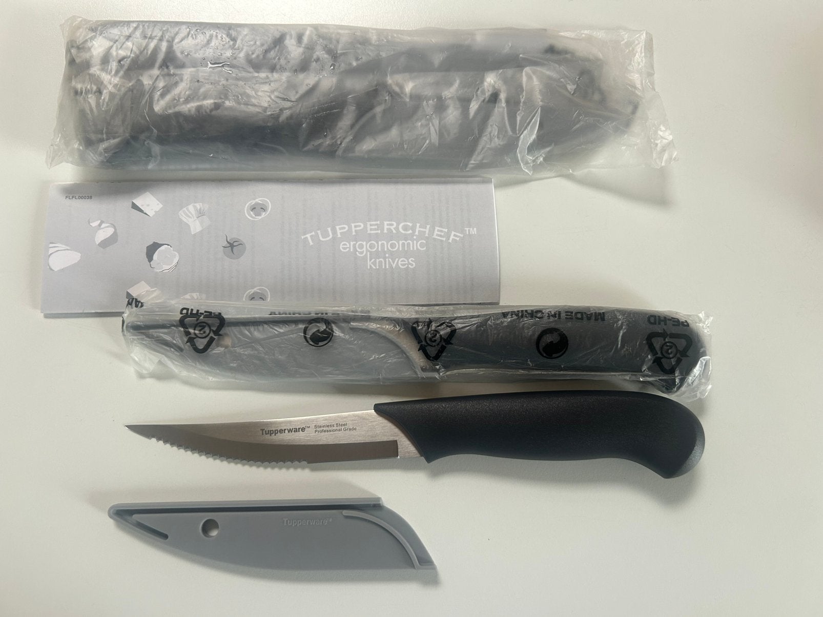 4 Tupperware steak messen, Ophalen of Verzenden, Nieuw, Overige typen