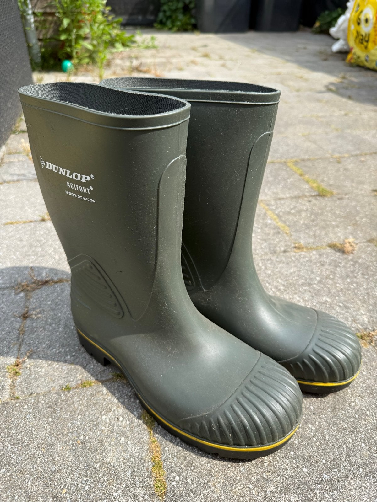 Dunlop Acifort regenlaarzen, maat 43, Ophalen, Zo goed als nieuw