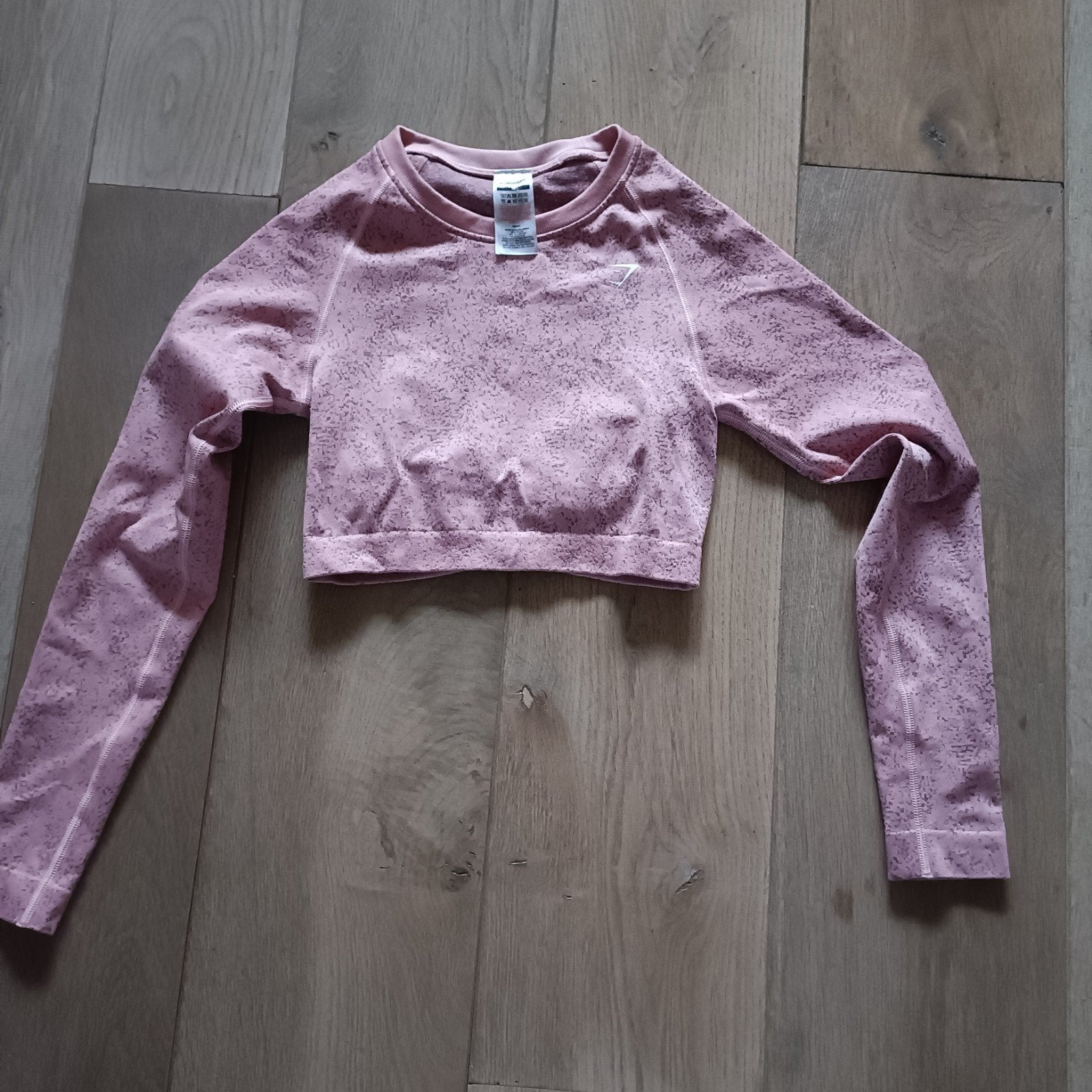 Gymshark Crop Top Roze Maat M, Maat 38/40 (M), Ophalen of Verzenden, Roze, Gymshark