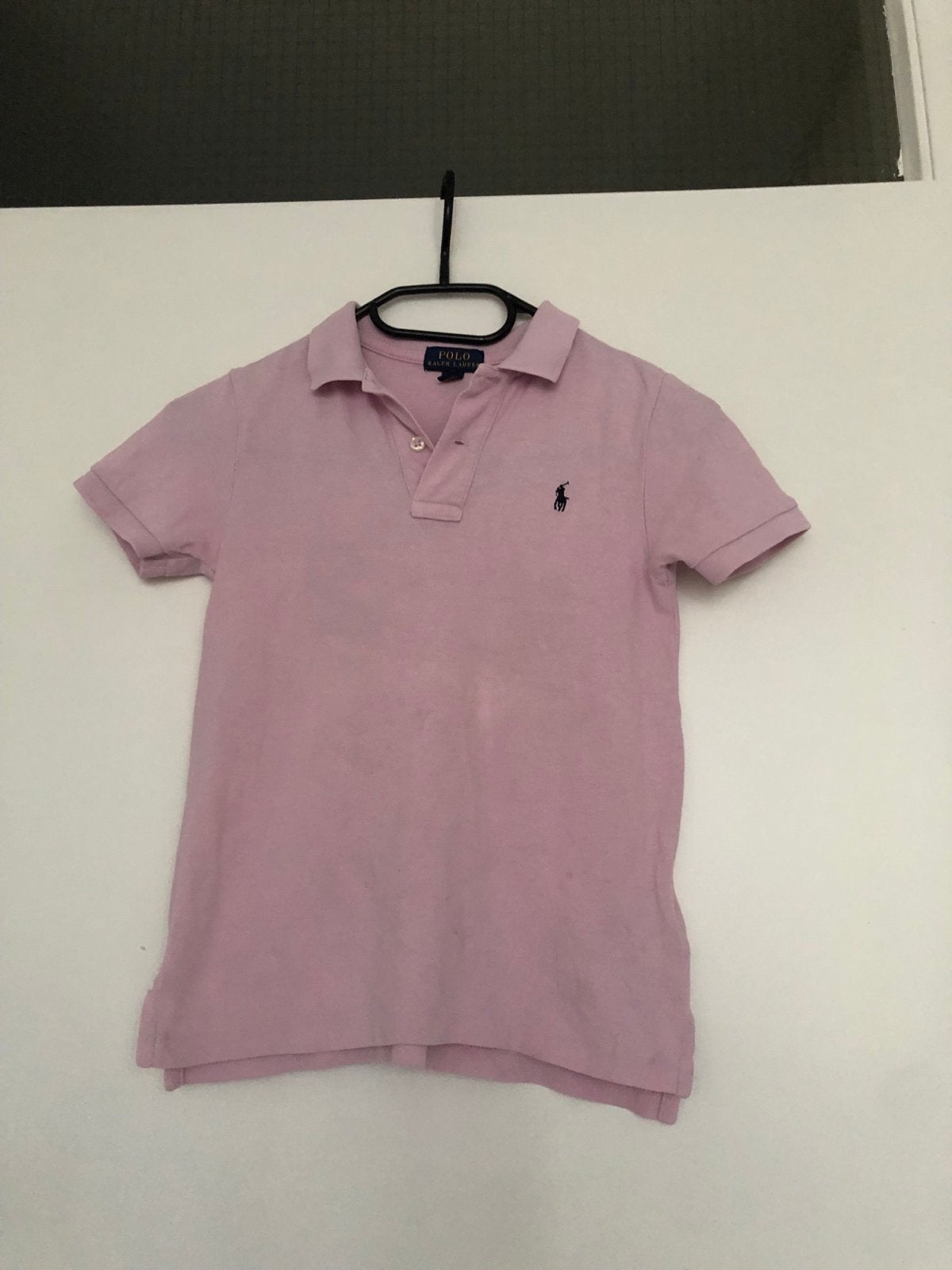 Ralph Lauren Polo Shirt Roze Maat 116, Ophalen of Verzenden, Gebruikt, Jongen, Shirt of Longsleeve