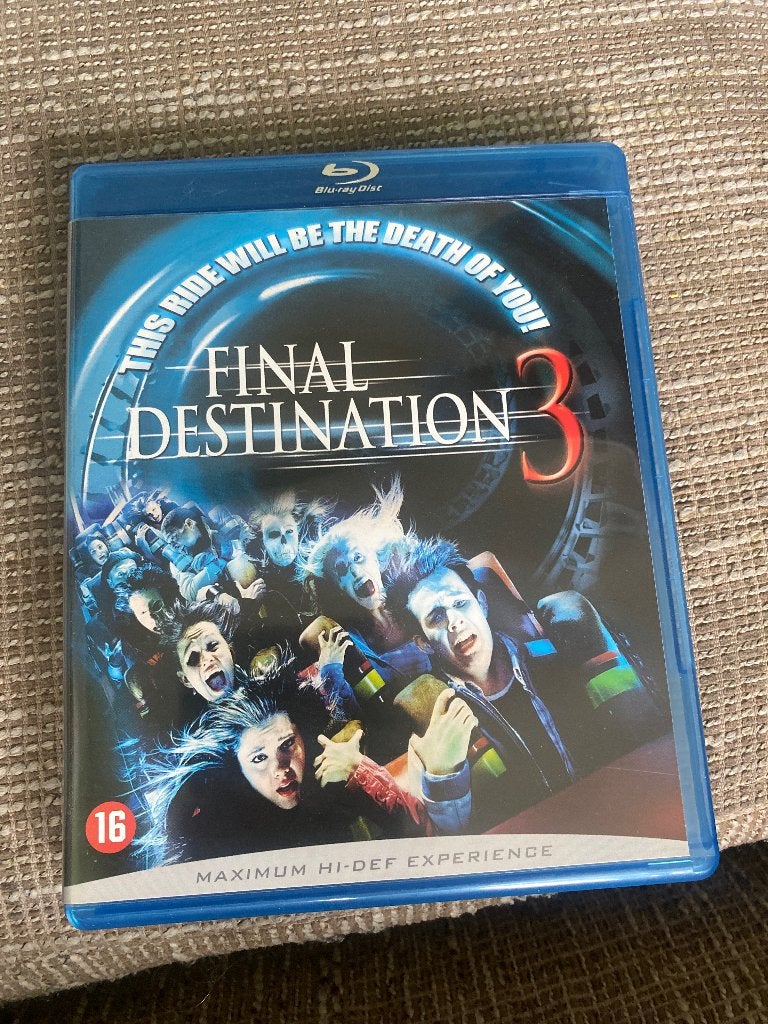 Final Destination 3 Blu-ray - Spannende Horrorfilm, Horror, Engels, Vanaf 16 jaar, Nederlands