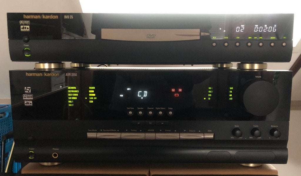 Harman Kardon + JBL, Gebruikt, 120 watt of meer, Ophalen, Overige merken