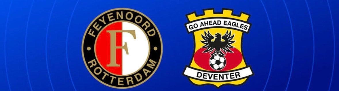 Feyenoord - Go Ahead Eagles ticket gele zijde Vak TT, Tickets en Kaartjes, Eén persoon