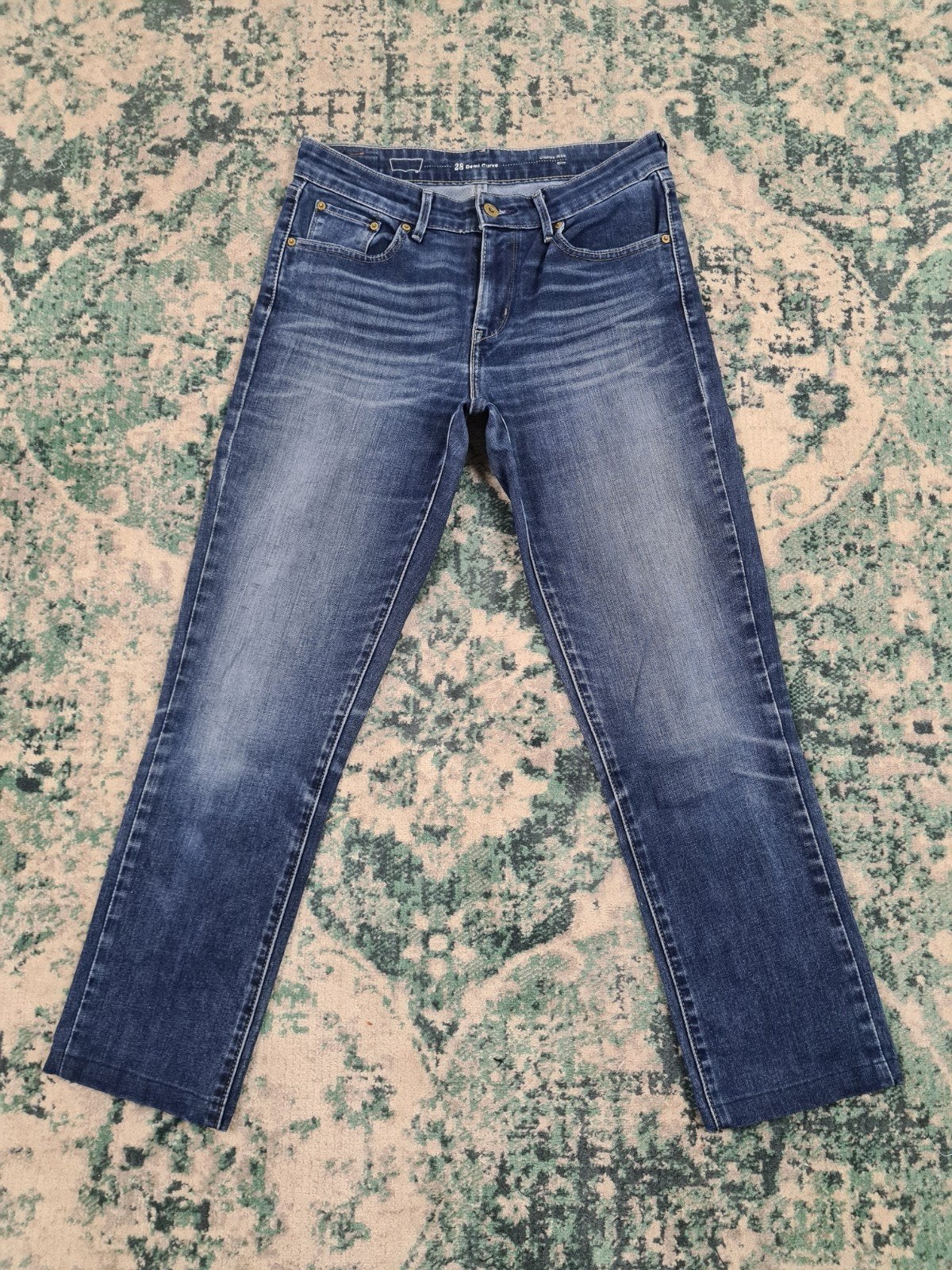 Levi’s classic rise slim W28 L28 Dames Tulsi2828 Mid-rise, Blauw, Ophalen of Verzenden, Zo goed als nieuw, W28 - W29 (confectie 36)