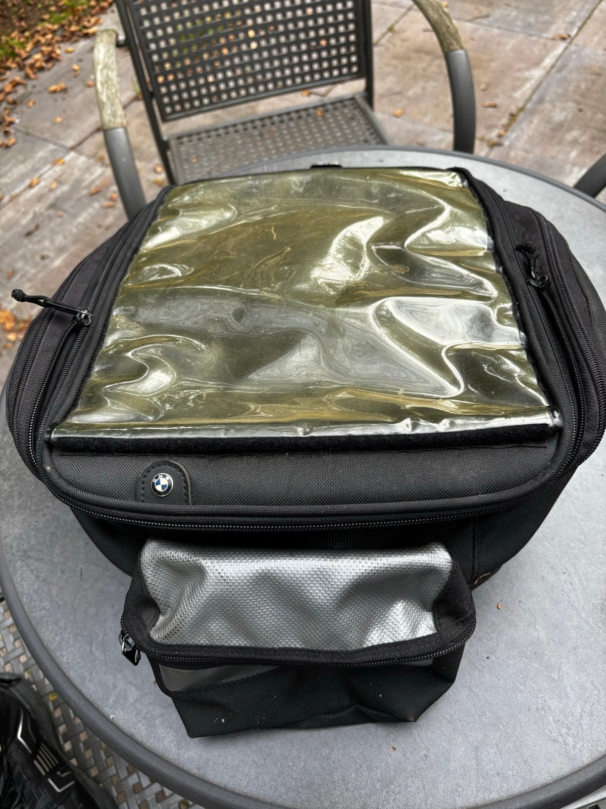 Originele BMW R1200GS Tanktas met regenhoes, Motoren, Ophalen, Gebruikt