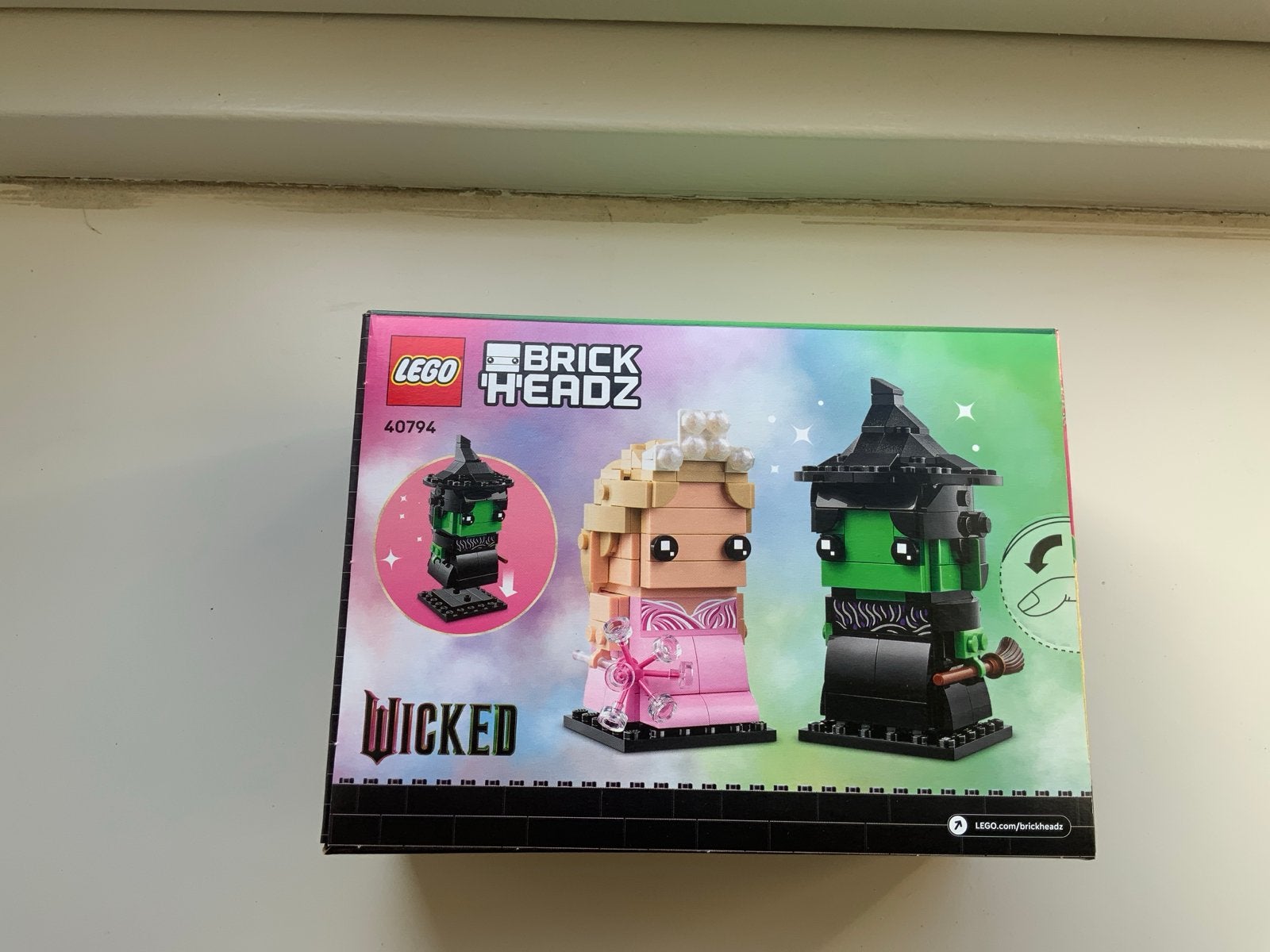 LEGO BrickHeadz Wicked: Elphaba & Glinda Figuren (40794), Ophalen of Verzenden, Nieuw, Overige merken