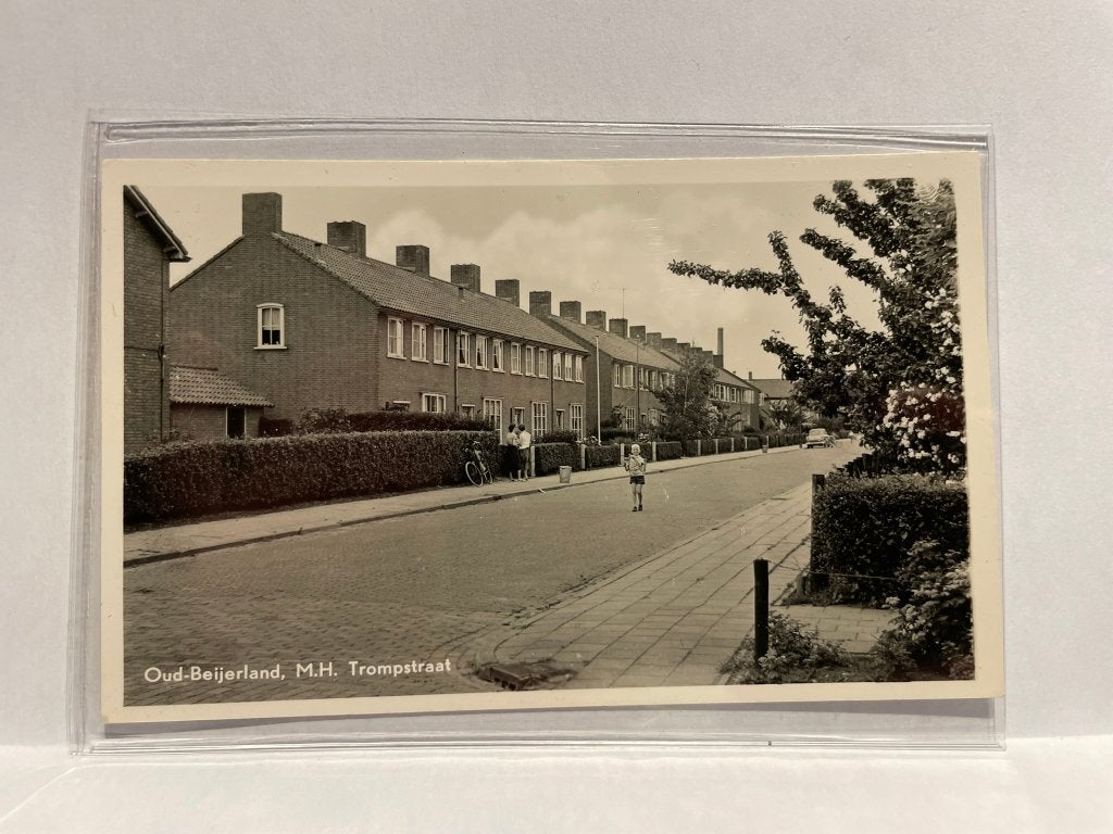 Oud-Beijerland - M.H. Trompstraat, Ophalen of Verzenden, Ongelopen, Zuid-Holland