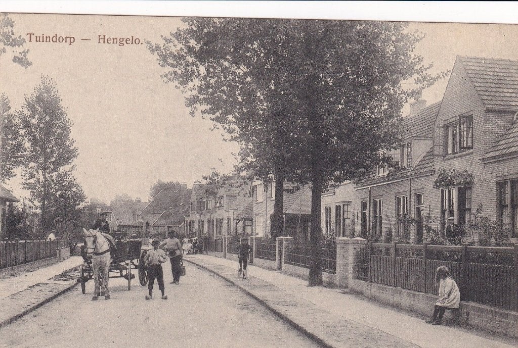 Hengelo, Volk, Tuindorp., Verzenden, Voor 1920, Ongelopen, Overijssel