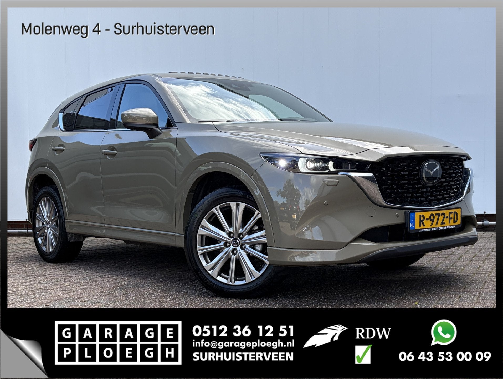 Mazda CX-5 2.0 SkyActiv-G 165 Signature Pano 360° Camera HU, Auto's, 1998 cc, 15 km/l, Gebruikt, Euro 6