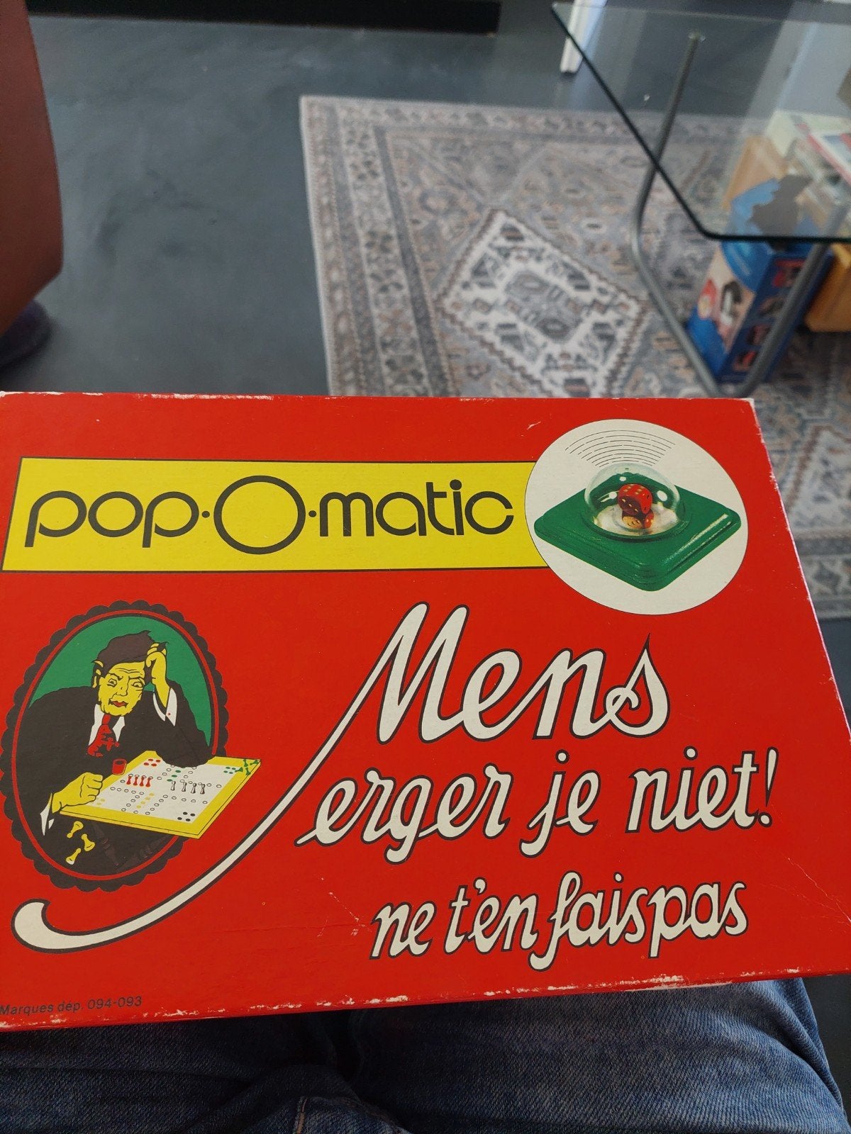 vintage mens erger je niet 5 euro, Ophalen of Verzenden