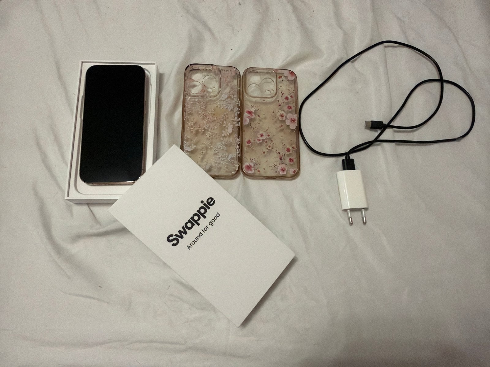 iPhone 16 Pro Roze 128GB - 85% Batterij + Oplader & Hoesjes, Telecommunicatie, Roze, Ophalen, IPhone 16 Pro, 128 GB