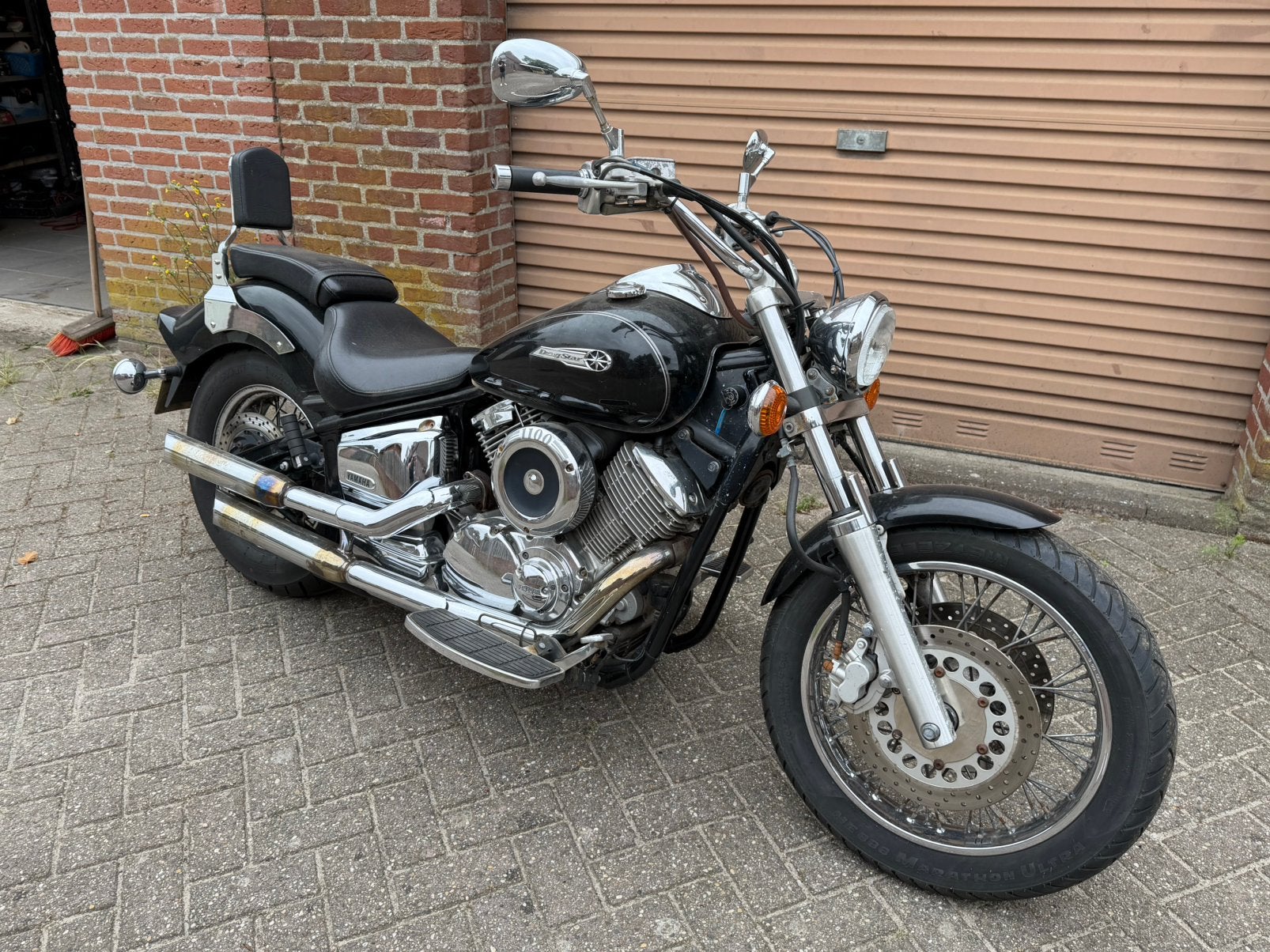 Yamaha dragstar 1100 onderdelen, Ophalen