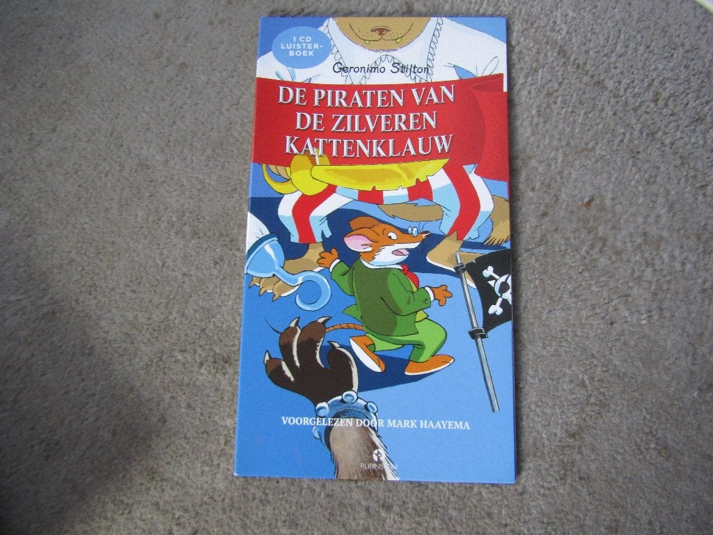 Luisterboek: De piraten van de zilveren kattenklauw, Boeken, Kind, Cd, Ophalen of Verzenden, Mark Haayema