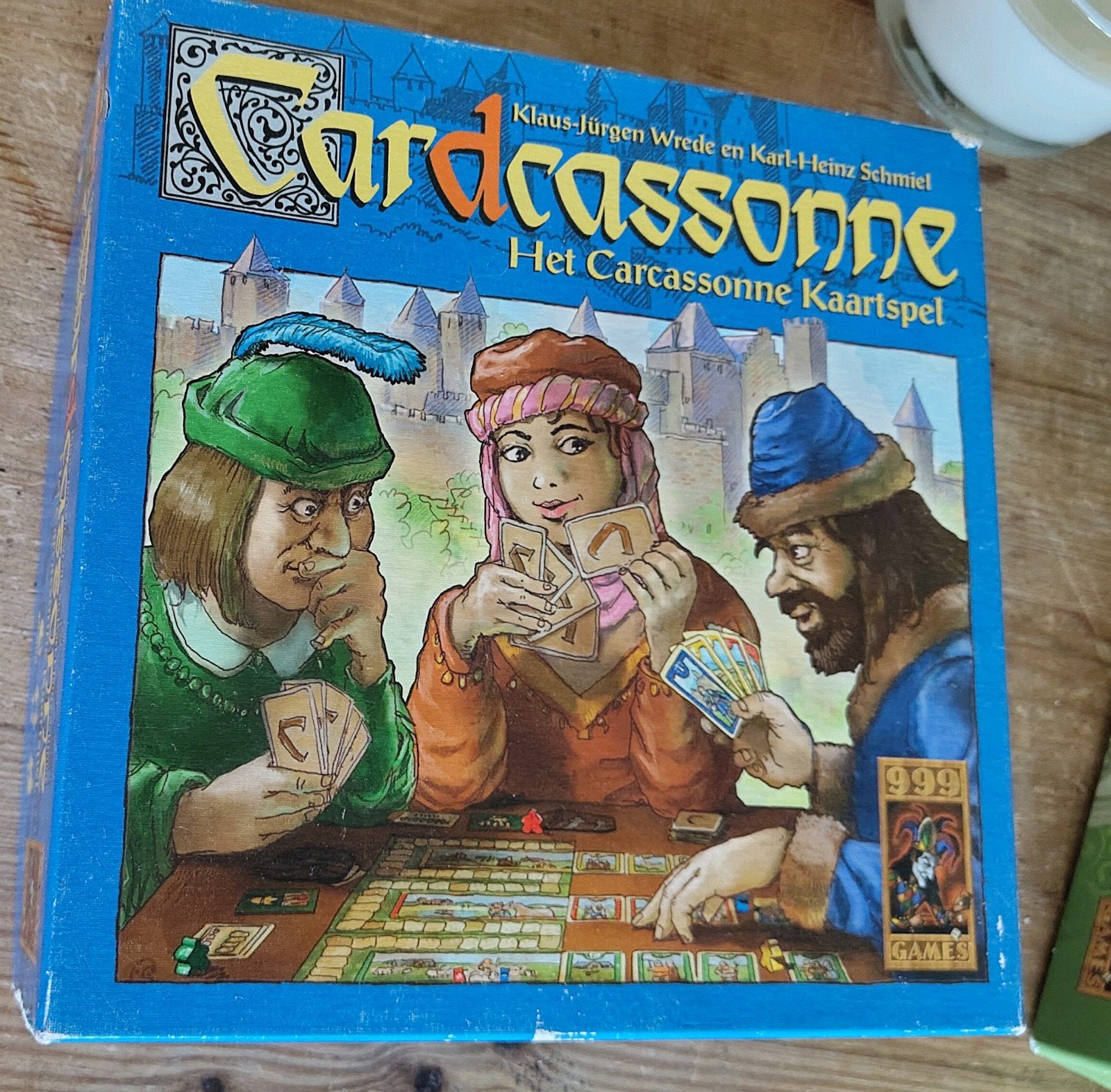 Carcassonne: Het Rad van Fortuin - Bordspel, Vijf spelers of meer, Ophalen of Verzenden, Gebruikt, 999 Games