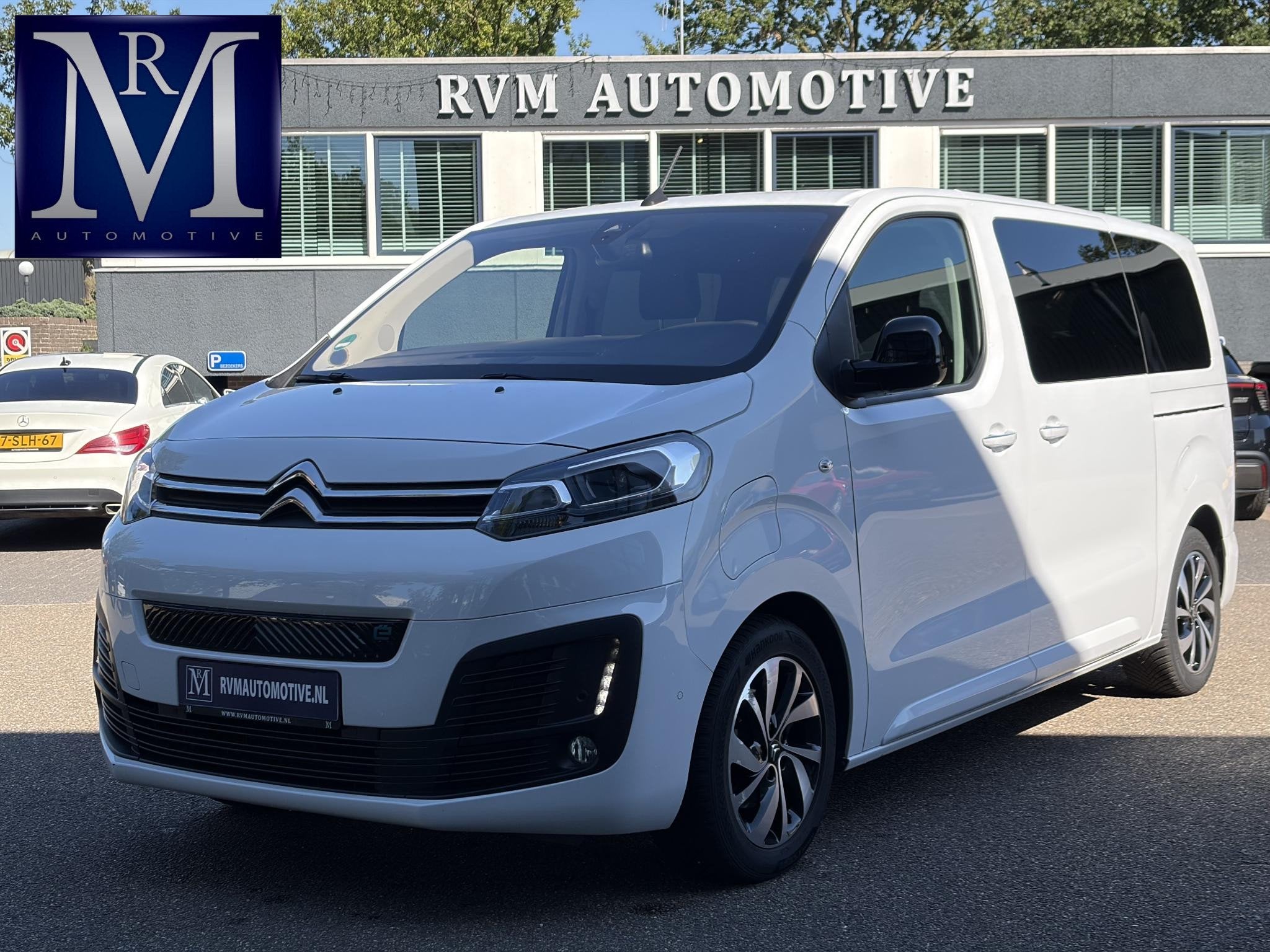 Citroen ë-SpaceTourer 75kWh L2 SOH 95% 7 PERSOONS | FULL OP, Auto's, Citroën, Gebruikt, Overige carrosserieën, 7 stoelen, Wit