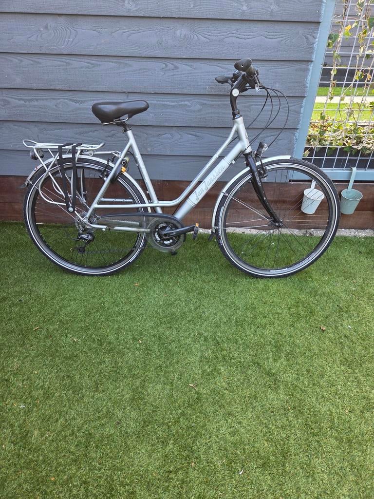 Jan Janssen Transalpine framemaat 57, 28 inch, Gebruikt, 56 cm of meer, Ophalen
